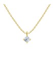 CZ Silver Necklace SPE-5658